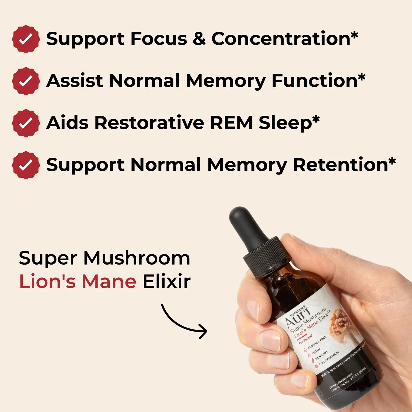 Super Mushroom Lion's Mane Elixir™
